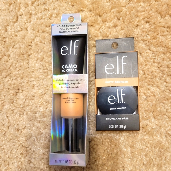 ELF CC Cream & Putty Bronzer Bundle - Picture 1 of 14